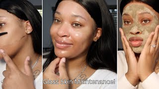 My Deep Cleansing and Detoxing SKIN CARE Routine of 2023 Maintaining My Glass Skin [upl. by Lana]