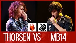 THORSEN vs MB14  Grand Beatbox LOOPSTATION Battle 2016  SEMI FINAL [upl. by Emilia81]