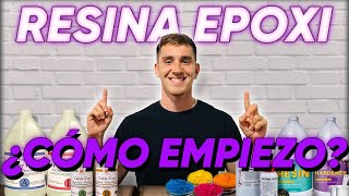 🤔Cómo EMPEZAR con la RESINA EPOXI  Proporciones y mezcla correcta✨ [upl. by Alegnad]