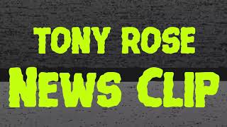 Tony Rose  quotNews Clipquot Official Video [upl. by Aihsal]