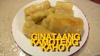 GINATAANG KAMOTENG KAHOY RECIPE [upl. by Lachance]