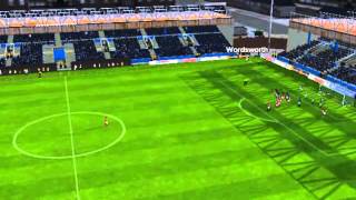 Oldham vs Rotherham  Smallwood Goal 67 minutes [upl. by Imailiv493]