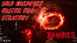 The Final Reich Solo Hardcore Easter Egg Strategy Guide The Easiest Way to Complete The HC EE [upl. by Linskey]