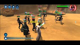 swgoh territorywars Test Luthen Rael vs GGDDK OmicronSTAP [upl. by Otilopih686]