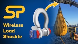 Wireless Loadshackle WLS from Straightpoint  Ideal for many lifting projects [upl. by Aryam581]