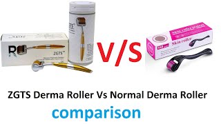 ZGTS Derma Roller Vs Normal Derma Roller  Unboxing and First impression dermatology dermaroller [upl. by Kendall]