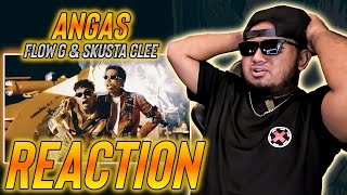 ANGAS  Skusta Clee amp Flow G Official Music VideoProd by FlipD REACTION VIDEO NokNok Paputok [upl. by Margarette]