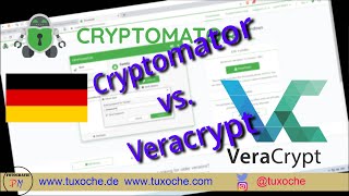 Verschlüsselung auch in der Cloud Veracrypt vs Cryptomator [upl. by Dupuis50]