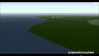 YSFlight Shinden J7W Vs XP 55 quotAscenderquot [upl. by Sivet129]