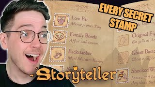 How To Find EVERY SECRET STAMP  Storyteller [upl. by Aeila]