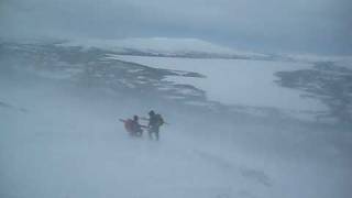 Snowstorm in Meråker Norway [upl. by Hankins]