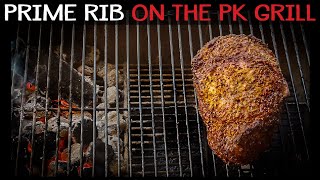 Prime Rib on the PK Grill [upl. by Uhthna]