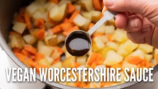 quotDiscover How to Make Vegan Worcestershire Sauce  You Wont Believe Whats In Itquot [upl. by Maro134]