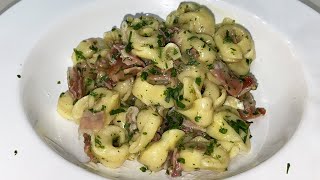 TORTELLINI CON BURRO SPECK E PREZZEMOLO [upl. by Elleirb627]