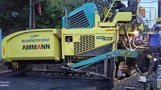 Ammann Apollo Sensor Paver Finishers AFT 500 Operating [upl. by Ailsun713]