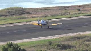 Greece  Air Force PZL M18B Dromader at Kerkyra International Airport Corfu CFU FULL HD [upl. by Ihcur637]