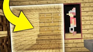 Discovering SECRET Minecraft Rooms [upl. by Etteuqaj383]