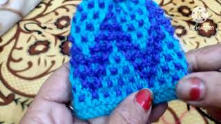 How to make Woolen Cap design part 1 [upl. by Shulamith]