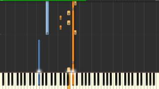 Evanescence  Hello Piano on Synthesia [upl. by Lerad]