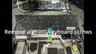 Lenovo T14S Keyboard Replacement [upl. by Dewhurst]