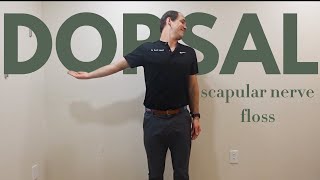 Dorsal Scapular Nerve  Flossing Exercises for Entrapped Nerves [upl. by Alesram]