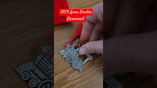 Avon 2024 Pewter Ornament christmas2024 christmas christmasornaments [upl. by Aiehtela]