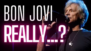 ISOLATED LIVE VOCALS  JON BON JOVI  2022 How bad is it [upl. by Bearce178]