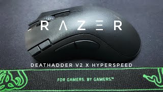 Razer Deathadder V2 X Hyperspeed รีวิว แบบละเอียด ข้อดีข้อเสียจากแฟนสายงู [upl. by Dinin]