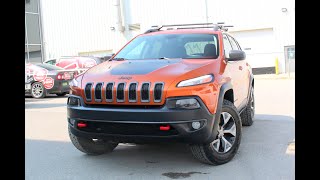 2015 Jeep Cherokee Trailhawk for Sale [upl. by Lennod]