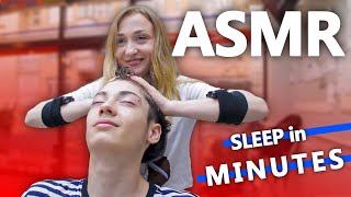 ASMR  Be Ready For A Deep Sleep With Female on Male Massage Asmr [upl. by Atsahc]