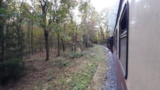 Herbstdampf auf der Selketalbahn am 20102024   Auf zum Ramberg [upl. by Niggem]