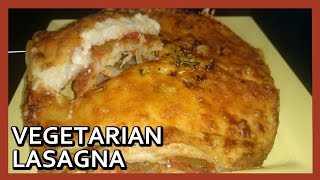 Vegetarian Lasagna Recipe  Veg Lasagna Recipe  Airfryer recipes by Healthy Kadai [upl. by Syd619]