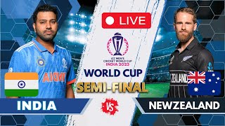 India Vs New Zealand Semifinal LIVE Score World Cup 2023  IND vs NZ Live match  Semi Final [upl. by Maribelle]