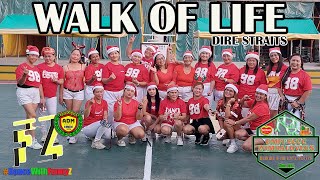 WALK OF LIFE  DIRE STRAITS  DANCE FITNESS  FUNNY Z  DMPIECCC ZUMBALOVERS  SIMPLE DANCE STEPS [upl. by Vinaya883]