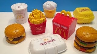 MCDONALDS 1990 MCDINO CHANGEABLES HAPPY MEAL WAVE 3 FULL COLLECTION TOY REVIEW [upl. by Gabrielson]