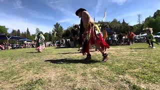 Kitigan zibi powwow 2024 Grassdance exhibition [upl. by Llehsam]