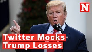 BillionDollarLoser  Twitter Mocks Donald Trumps Huge Business Losses [upl. by Halla941]