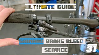 Shimano Brake Bleed  Ultimate Guide  Part 1 [upl. by Ahseinet]