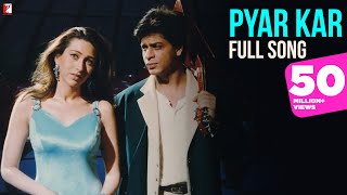 Pyar Kar Song  Dil To Pagal Hai  Shah Rukh Khan Madhuri Karisma  Lata Mangeshkar Udit Narayan [upl. by Akessej]