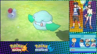 Where to find Cottonee Sun and Petilil Moon in Pokemon Sun and Moon [upl. by Eelam]