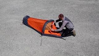 FERRINO BIVY Tent Assembly Instructions [upl. by Eirrek]