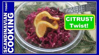 How to Make Homemade Red Cabbage Side Dish with a Citrus Twist [upl. by Anihta]