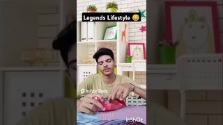 Legends Lifestyle 😅 funny shorts relatable [upl. by Assener]