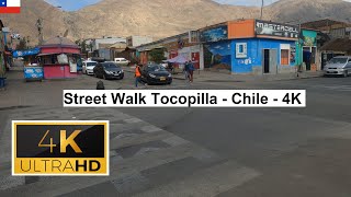 🇨🇱 Street Walk Tocopilla  Chile  4K [upl. by Christine]