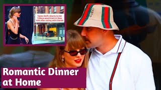 Taylor Swift Cooks Dinner for Travis Kelce at Tribeca Apartment After Night Out with Friends [upl. by Alilahk]