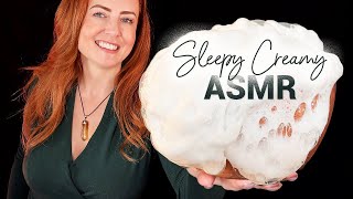 Crackly Creamy ASMR ✨ Sleepy Triggers ✨ Foam Cream Mousse Soft Speaking [upl. by Nreval]