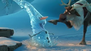 Olafs Frozen Adventure  Best Scenes [upl. by Asylem332]