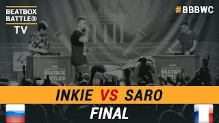 Inkie vs Saro  Beatboxing Loop Station Final  5th Beatbox Battle World Championship [upl. by Atisor]