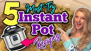 5 Unbelievable INSTANT POT RECIPES that will CHANGE YOUR LIFE Easy amp Tasty WEEKNIGHT DINNER IDEAS [upl. by Cinnamon267]