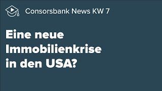 Eine neue Immobilienkrise in den USA [upl. by Nyra]